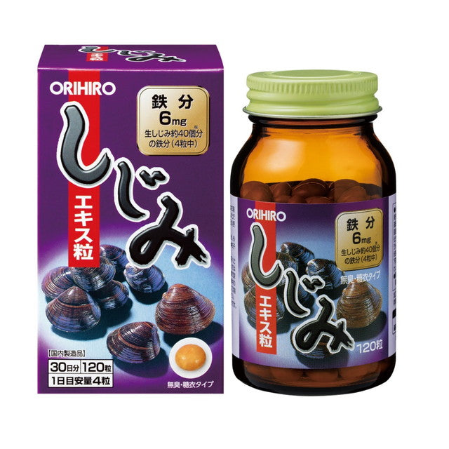 Orihiro Shijimi Extract Tablets 120 Tablets