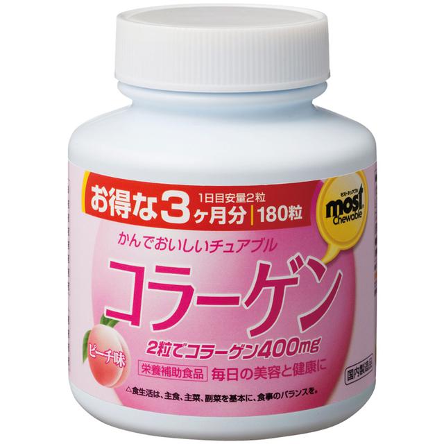 Orihiro MOST Chewable Collagen (180 tablets)