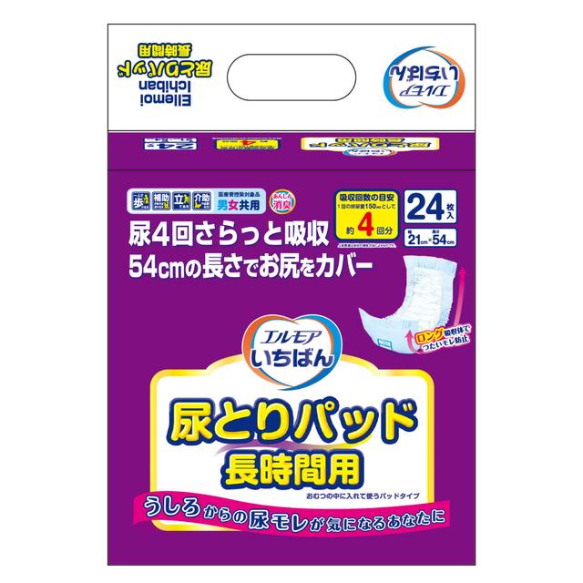 Elmore Ichiban Disposable Urine Pads Long Duration 24 Pieces