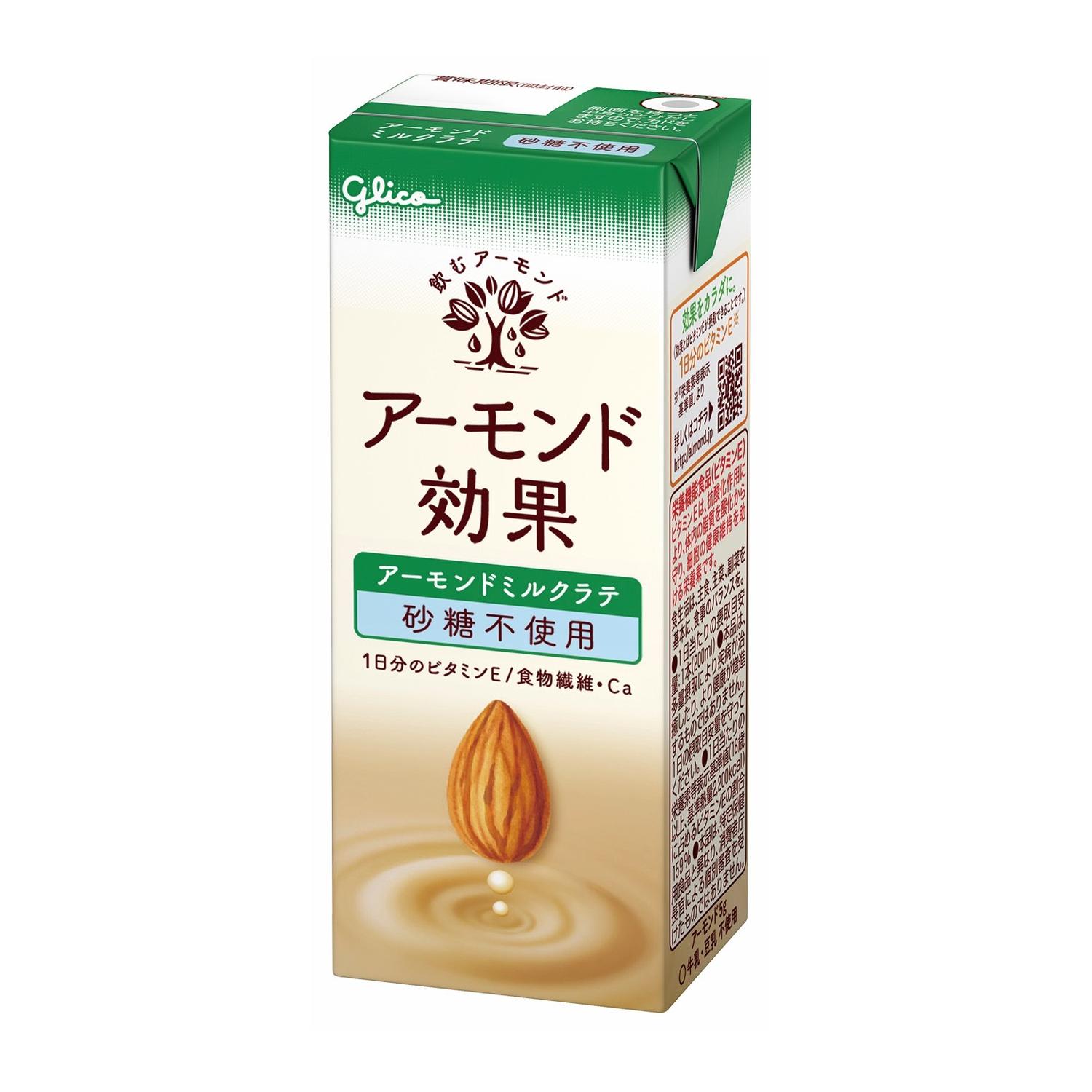 Glico Almond Effect Almond Milk Latte Sugar-Free 200ml