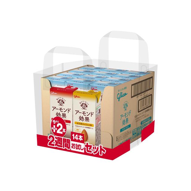 [Limited Edition!] Almond Effect Sugar-Free 200ml x 12 Bottles + 200ml x 2 Bottles