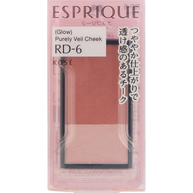 Kose Esprique Purely Veil Cheek RD-6 Red