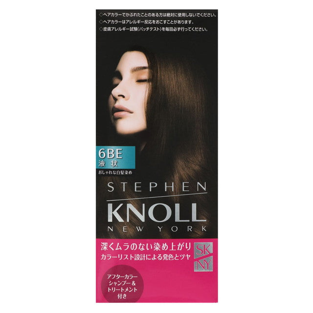 【Quasi-Drug】Kose Stephen Knoll Color Couture Liquid Hair Color 6BE Beige Brown