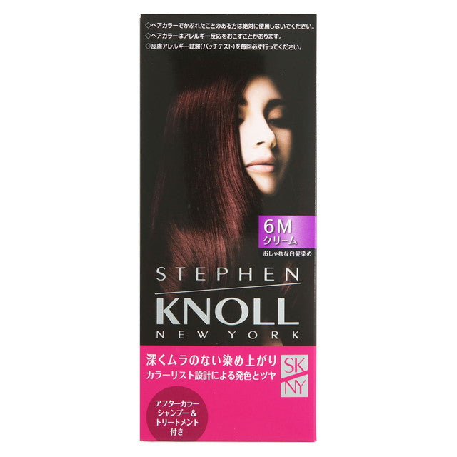 Kose Stephen Knoll Color Couture Cream Hair Color 6M Maroon Brown
