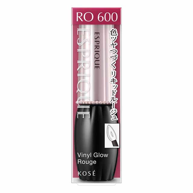 Kose Esprique Vinyl Glow Rouge RO600 Rose 6g