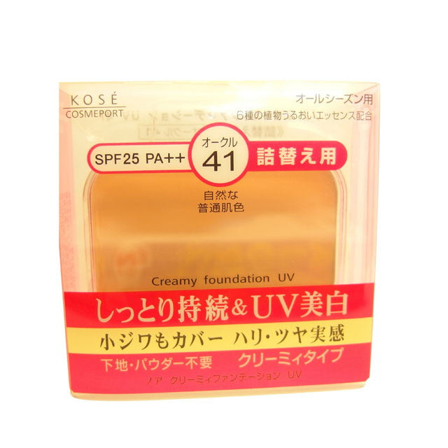 Kose Cosmeport Noah Creamy Foundation UV Refill Ochre 41