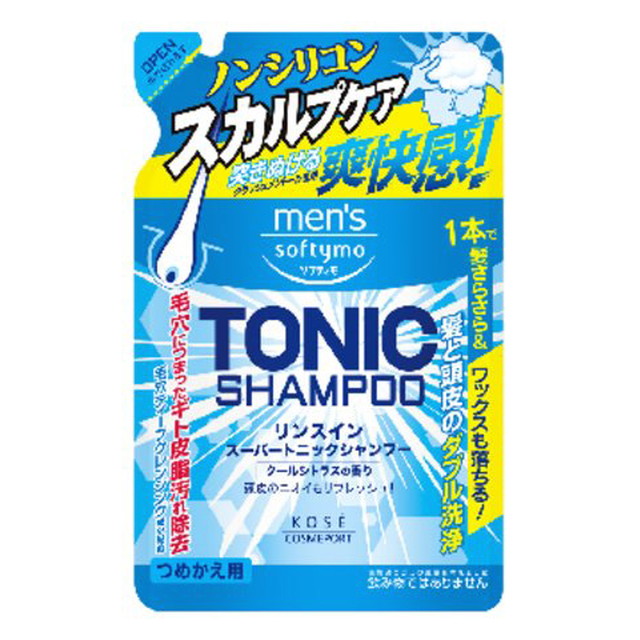Men's Softymo Rinse-In Super Tonic Shampoo Refill