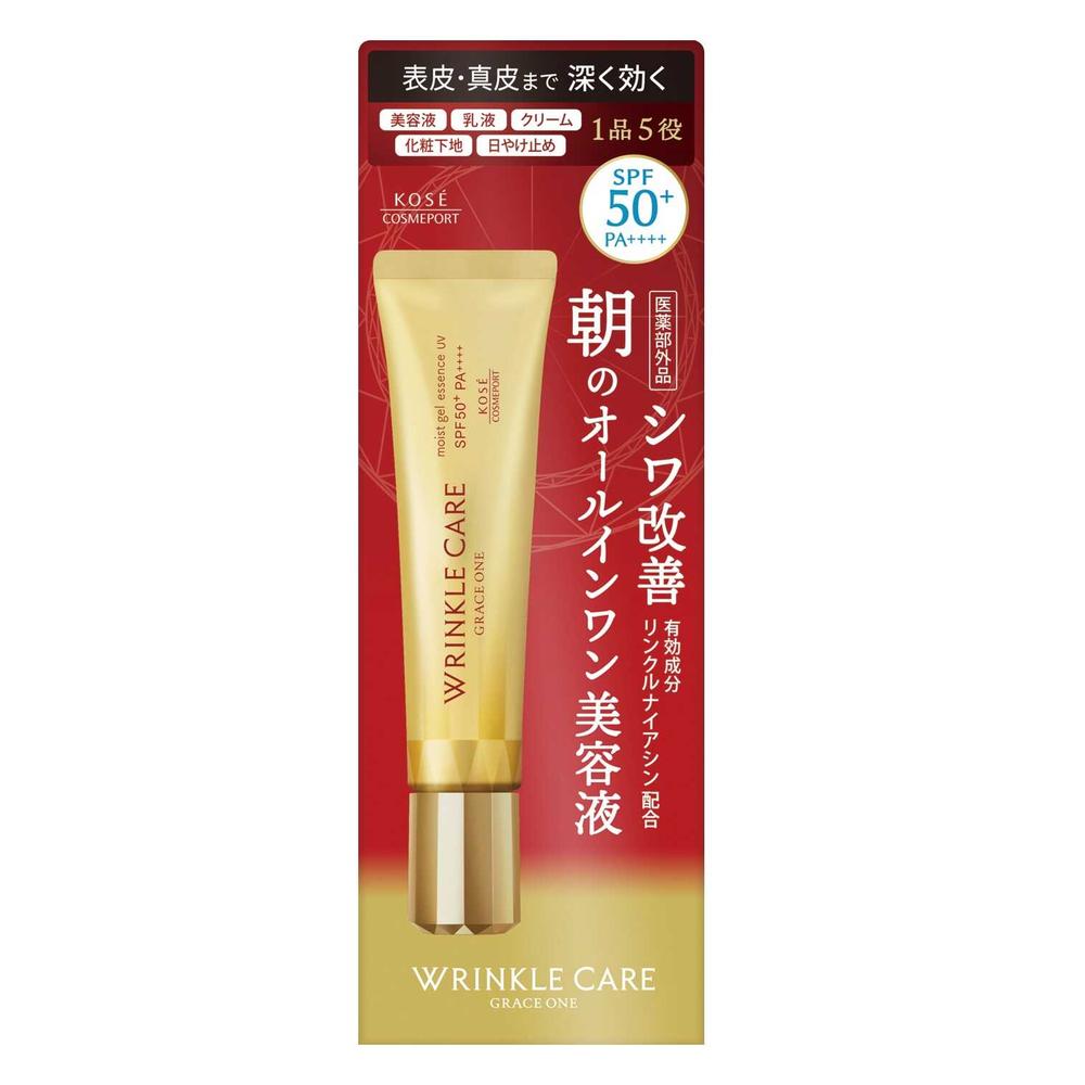 Kose Cosmeport Grace One Wrinkle Care Moist Gel Essence UV 40g