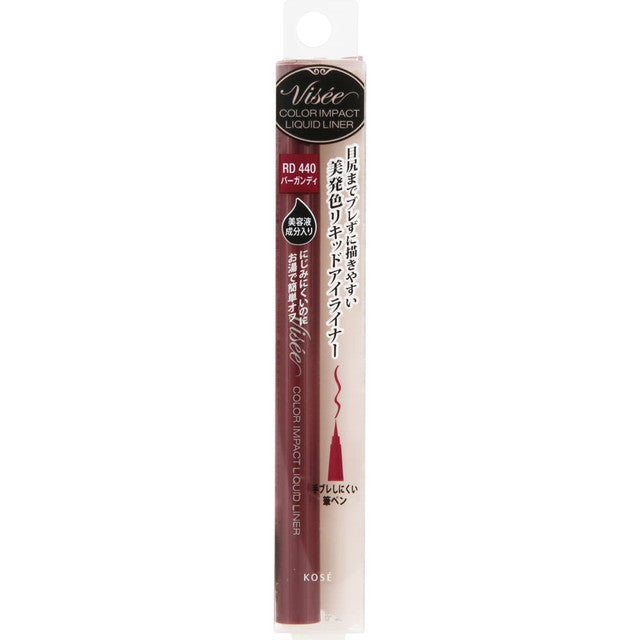 Kose Visee Liche Color Impact Liquid Liner Burgundy RD440