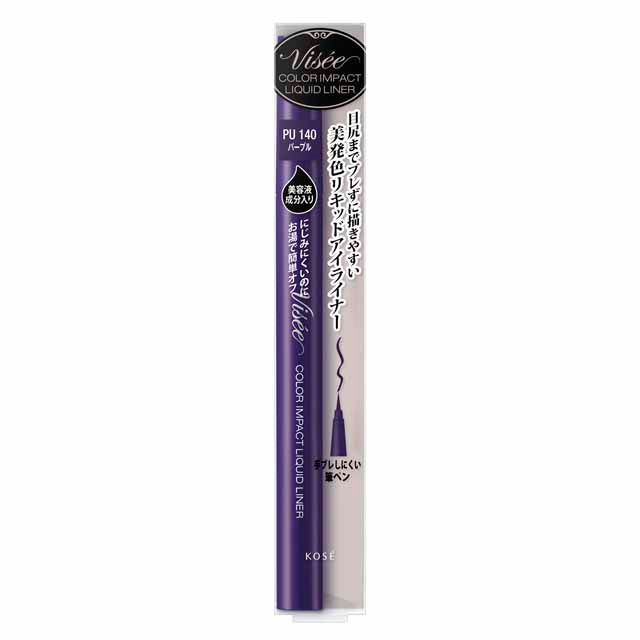 Kose Visee Liche Color Liquid Liner PU140 Purple 0.4mL