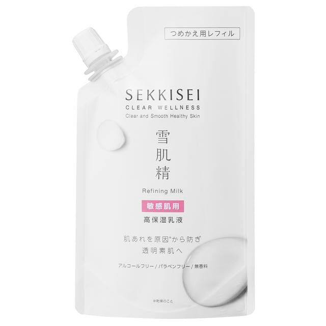 Kose Sekkisei Clear Wellness Refining Milk S Refill 120ml