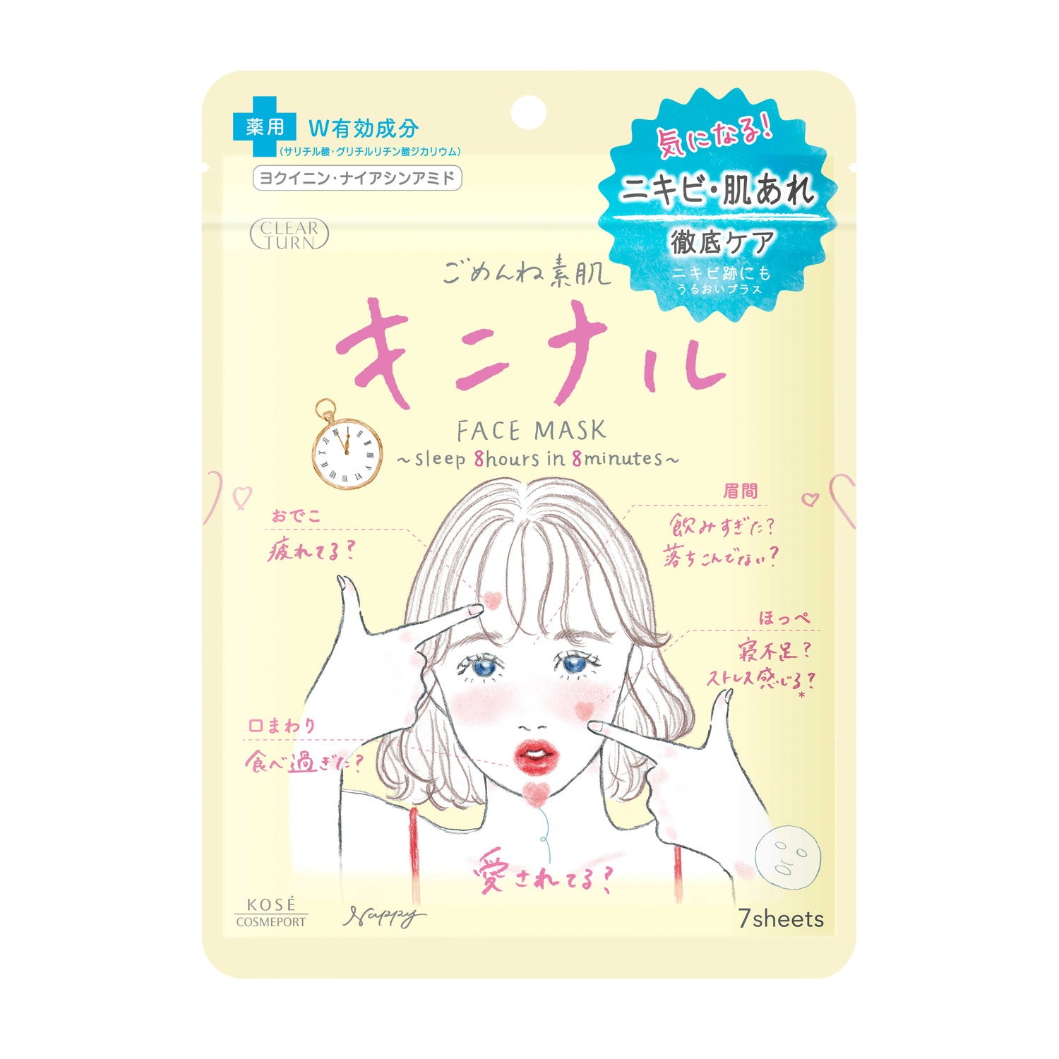 Clear Turn Sorry Skin Acne Care Mask