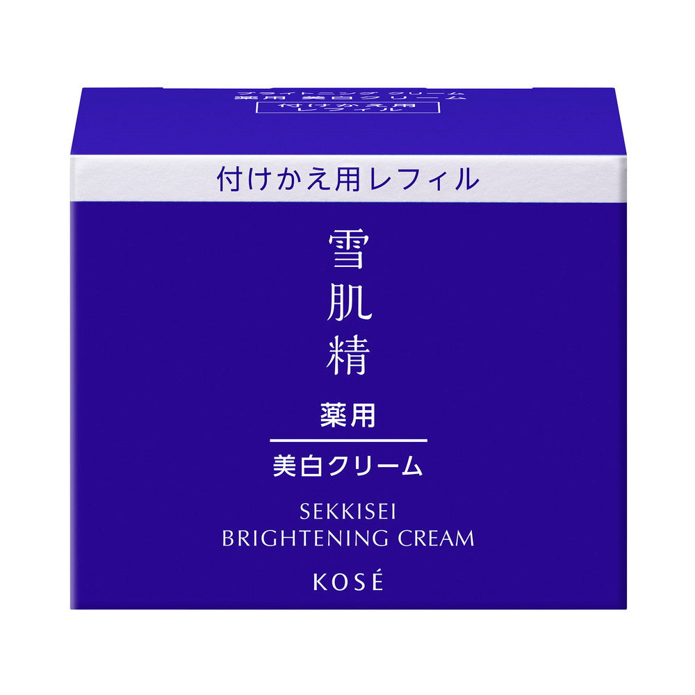 Medicinal Sekkisei Brightening Cream Refill 40g