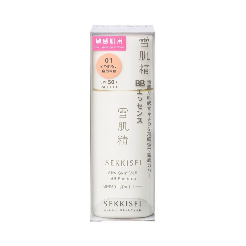 Sekkisei Clear Wellness Airy Skin Veil BB Essence 01 Light Natural Color 30ml