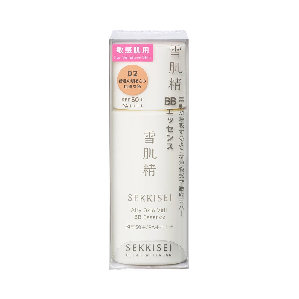 Sekkisei Clear Wellness Airy Skin Veil BB Essence 02 Normal Brightness Natural Color 30ml