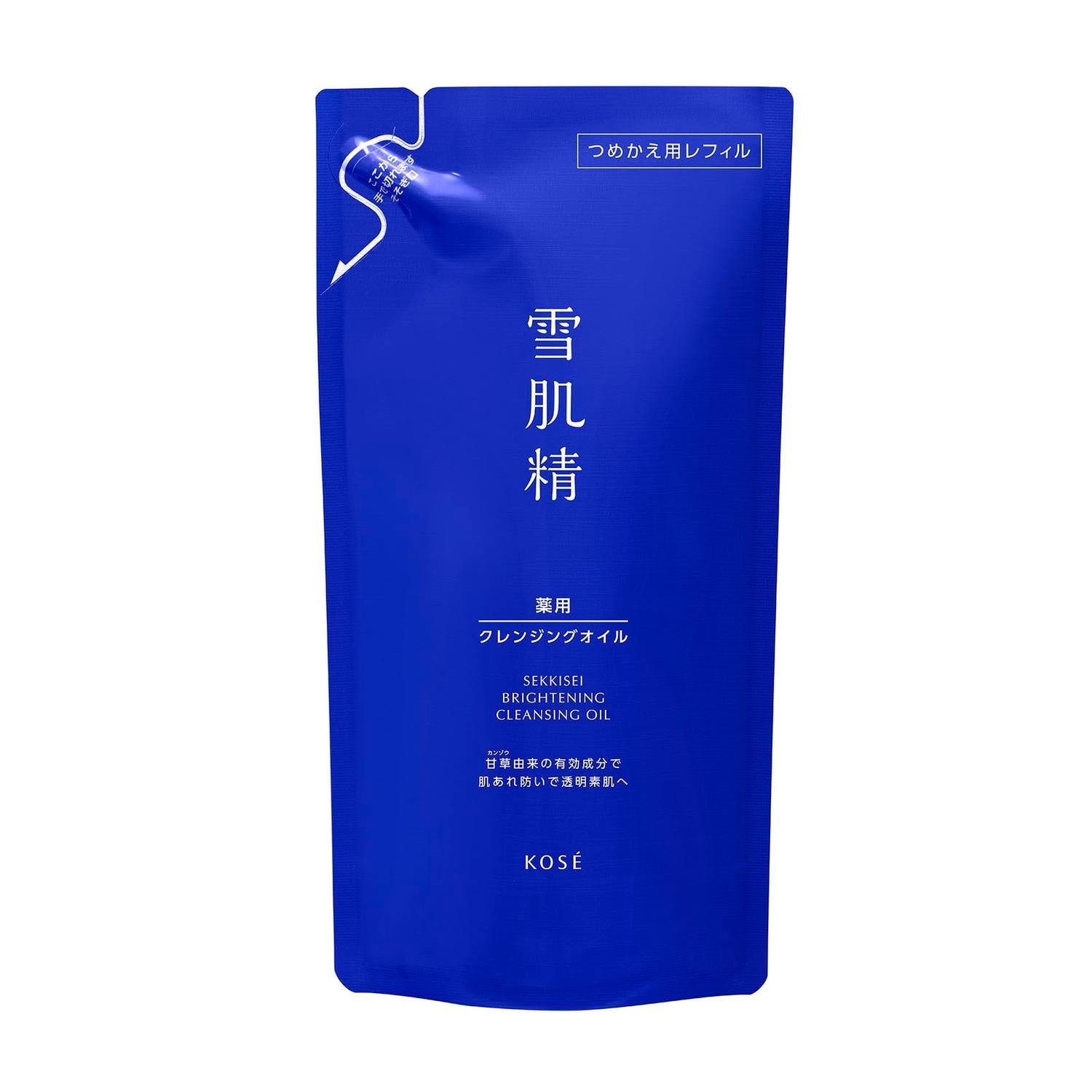 Kose Medicated Sekkisei Brightening Cleansing Oil Refill 135mL