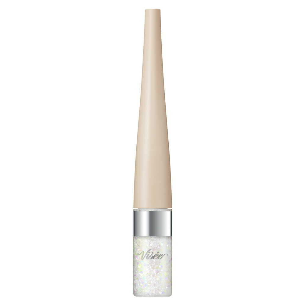 Kose Visee 3D Glitter Eye Liquid WT-1 White Gemmy 3.3mL