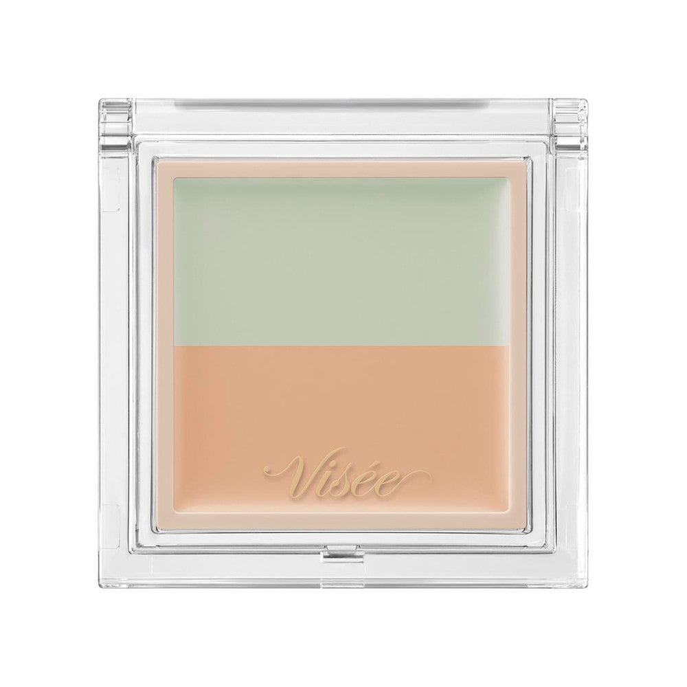 Kose Visee Color Duo Trick Concealer 02 Green Trick (Natural Beige) 2.5g