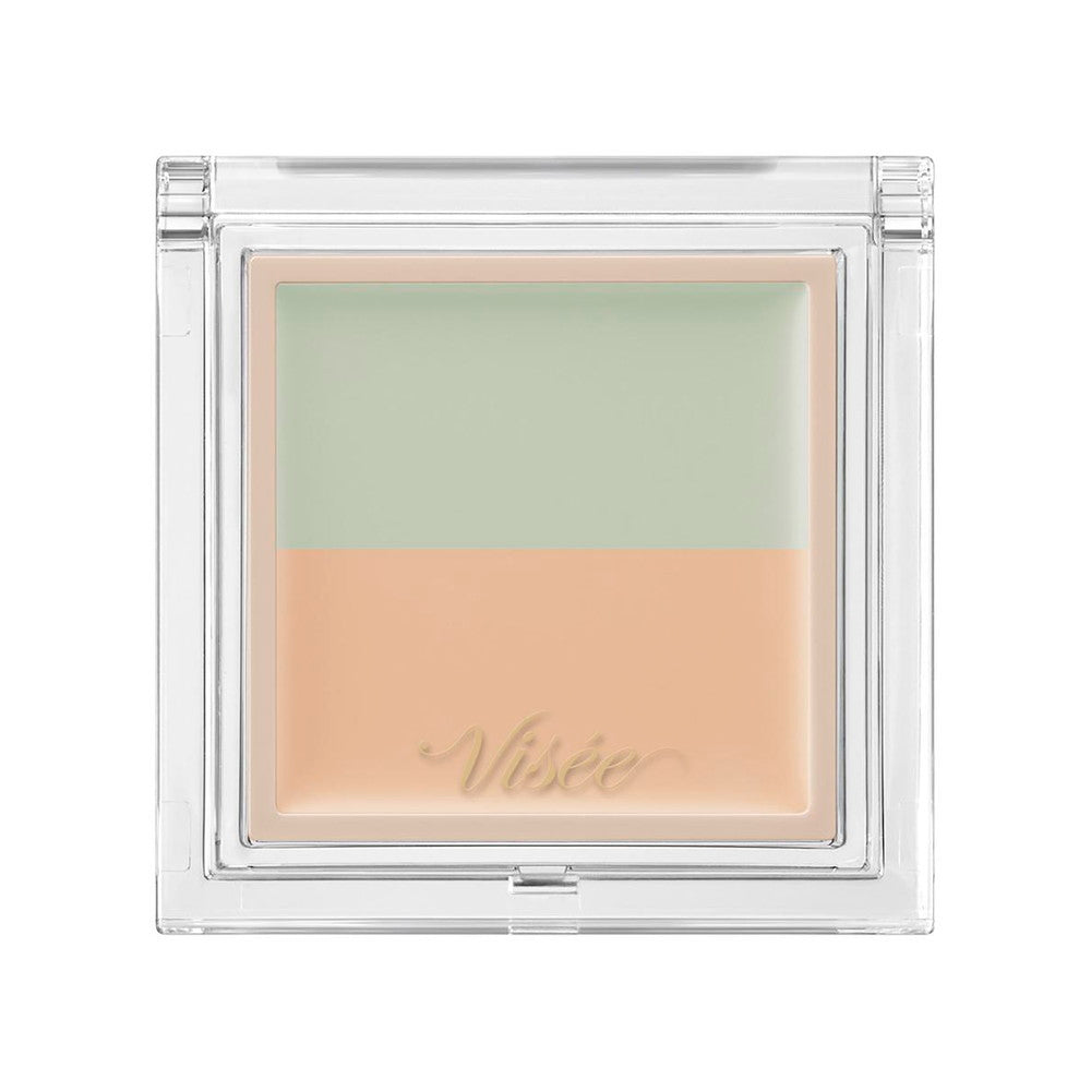 Kose Visee Color Duo Trick Concealer 06 Green Trick (Light Beige) 2.5g