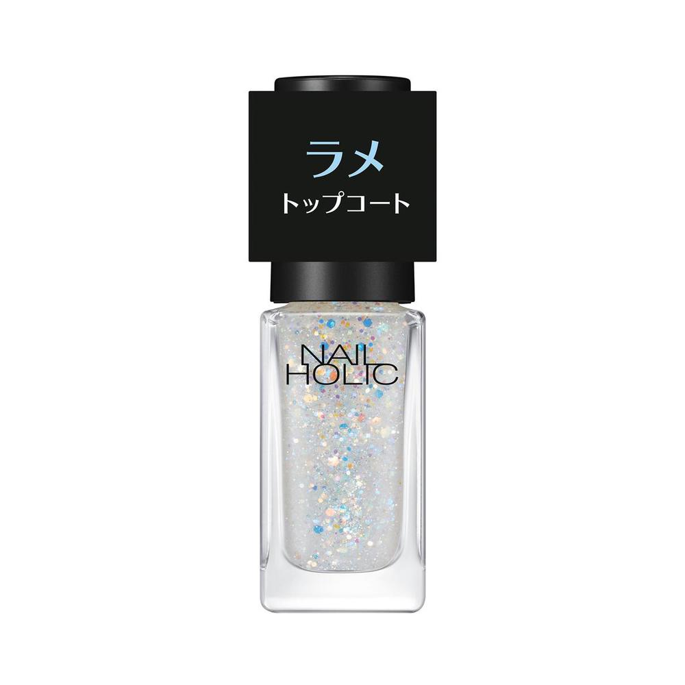 Kose Nail Holic Glitter Top Coat 01 Large Glitter 5ml