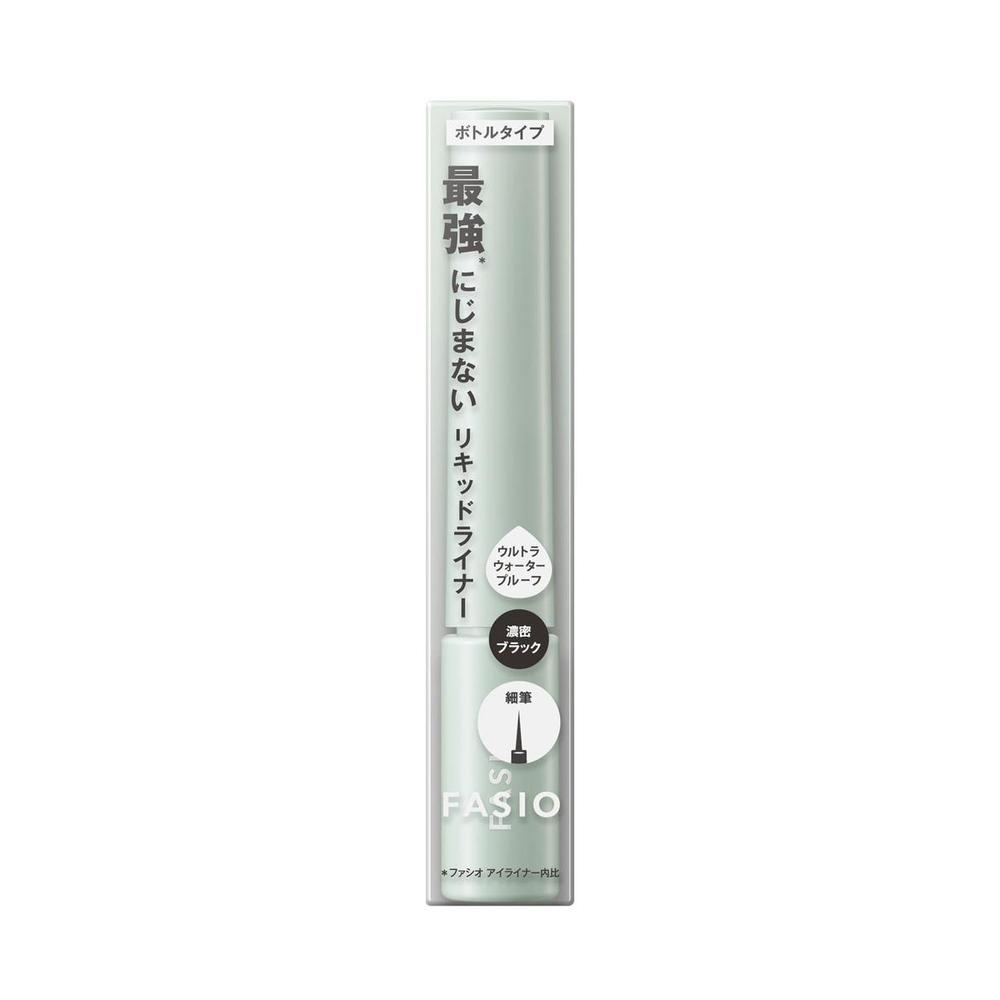Kose Fasio Smudge-Proof Liquid Eyeliner #001 3g
