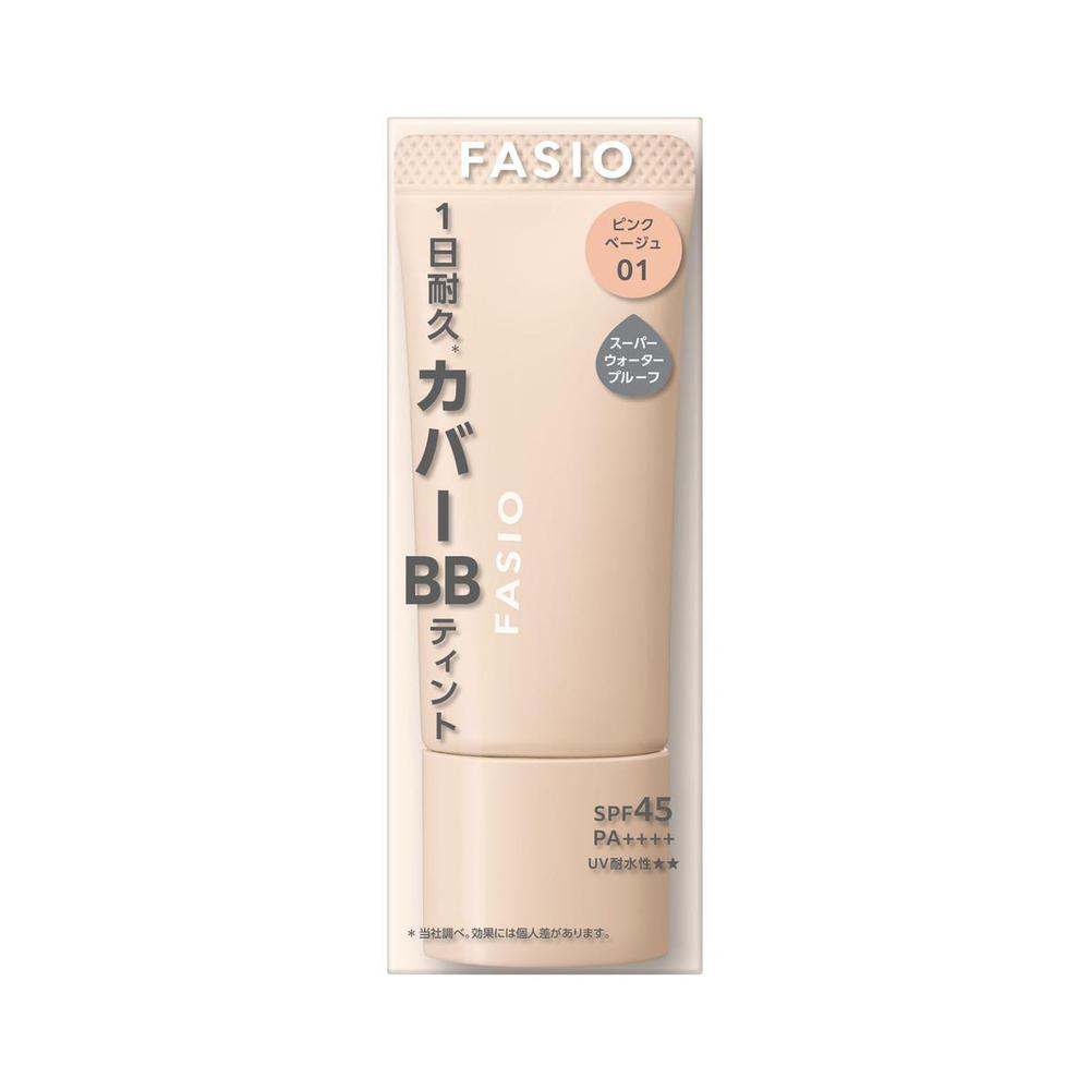 Kose Fasio BB Tint UV Cover 01 Pink Beige 30g
