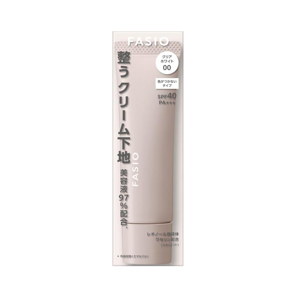 Kose Fasio Moisturizing Cream Primer 00 Clear White 30g