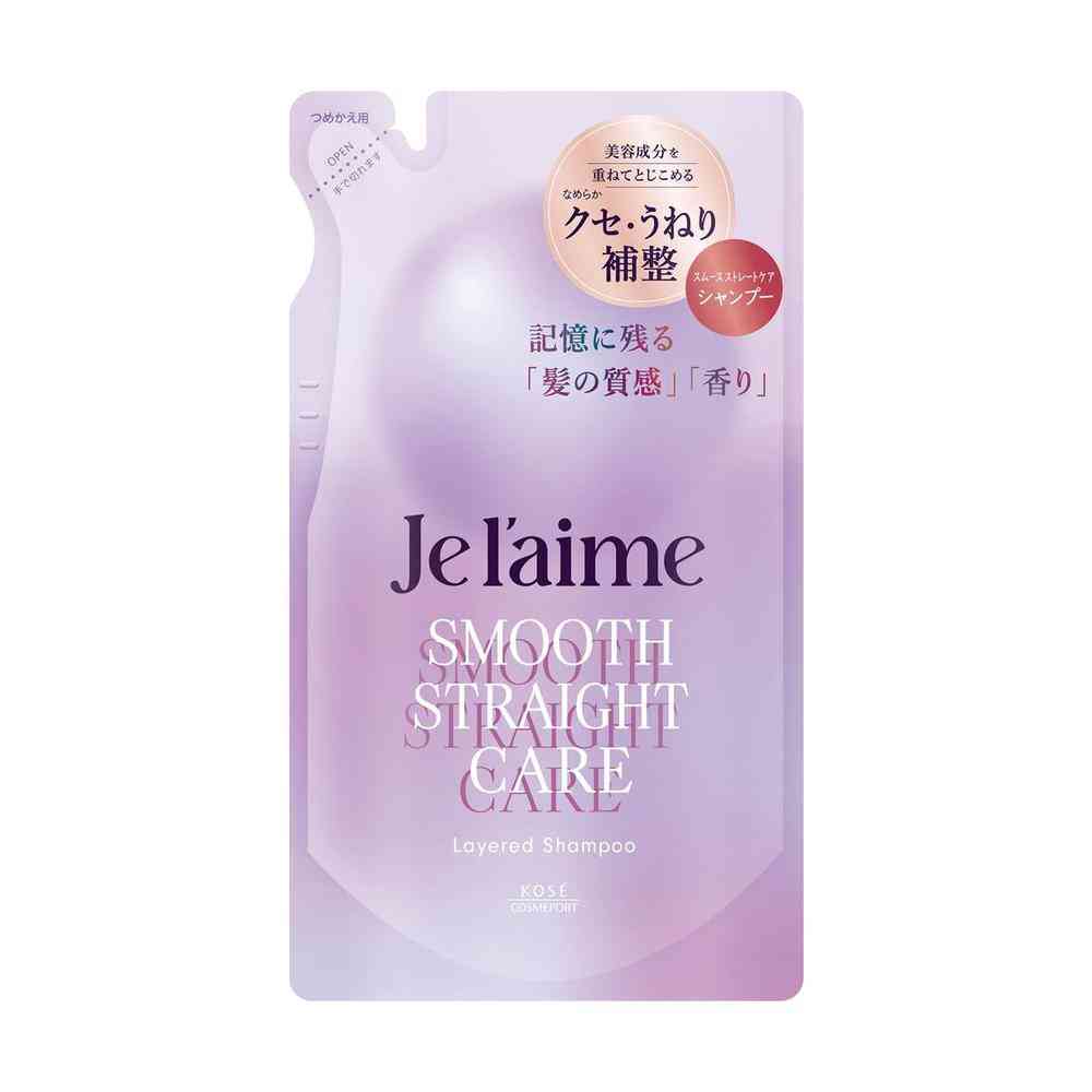 Kose Je l'aime Layered Shampoo Straight Refill 340ml