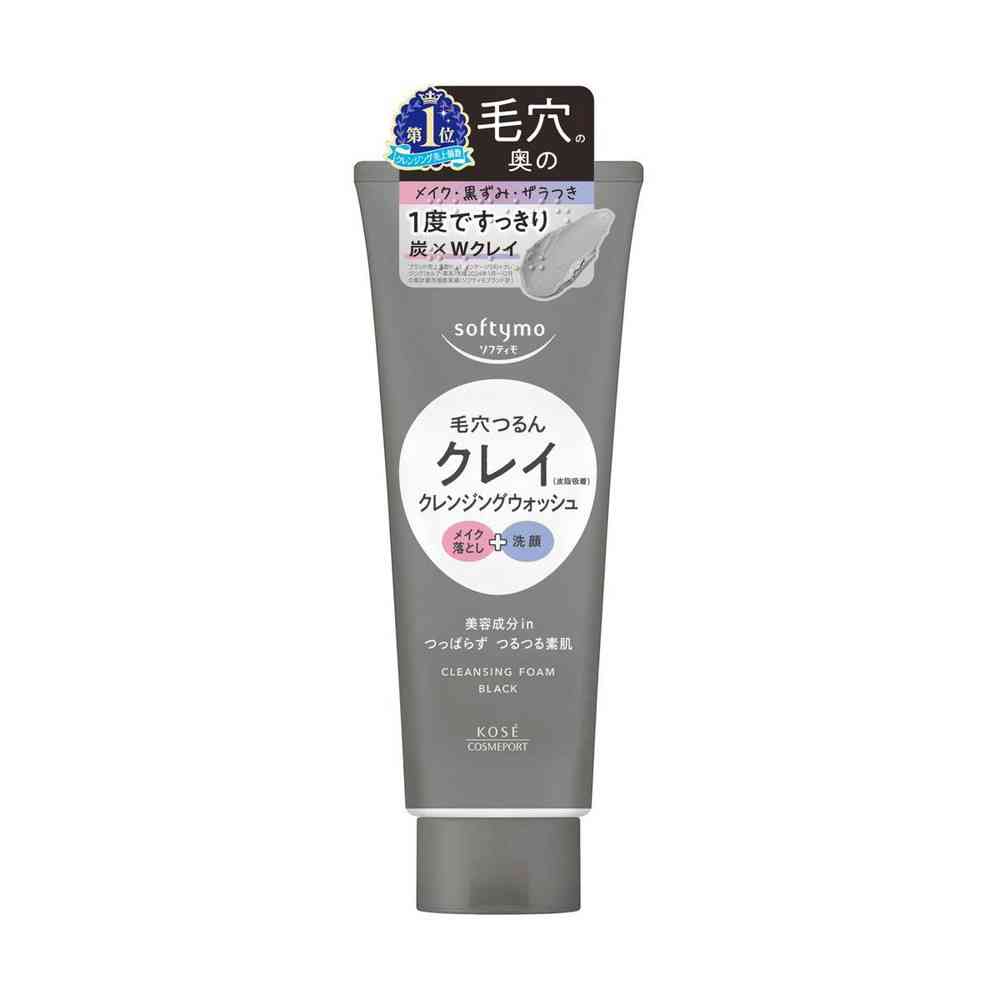 Kose Cosmeport Softymo Cleansing Wash Black 160g