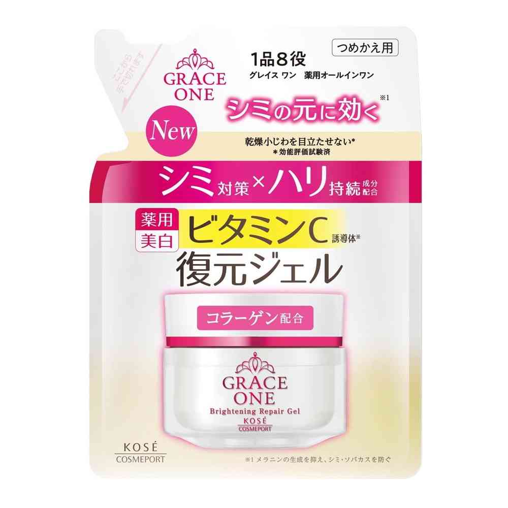 Kose Cosmeport Grace One Brightening Repair Gel Refill (90g)