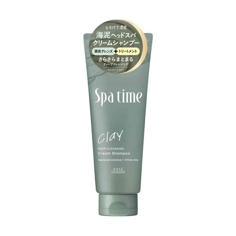 Kose Cosmeport Spa Time Cream Shampoo Deep Cleansing 250g
