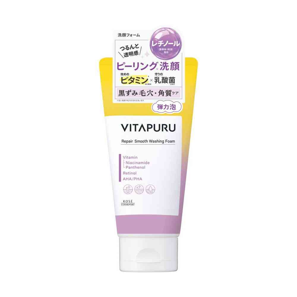 Kose Cosmeport Vitapuru Repair Smooth Washing Foam 130g