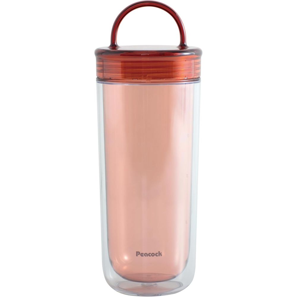 Peacock Clear Bottle (Double Wall) Screw Type PPA-50XH