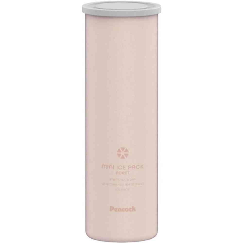 Peacock Mini Ice Pack Pocket Silicone Ice Bag Type Powder Pink