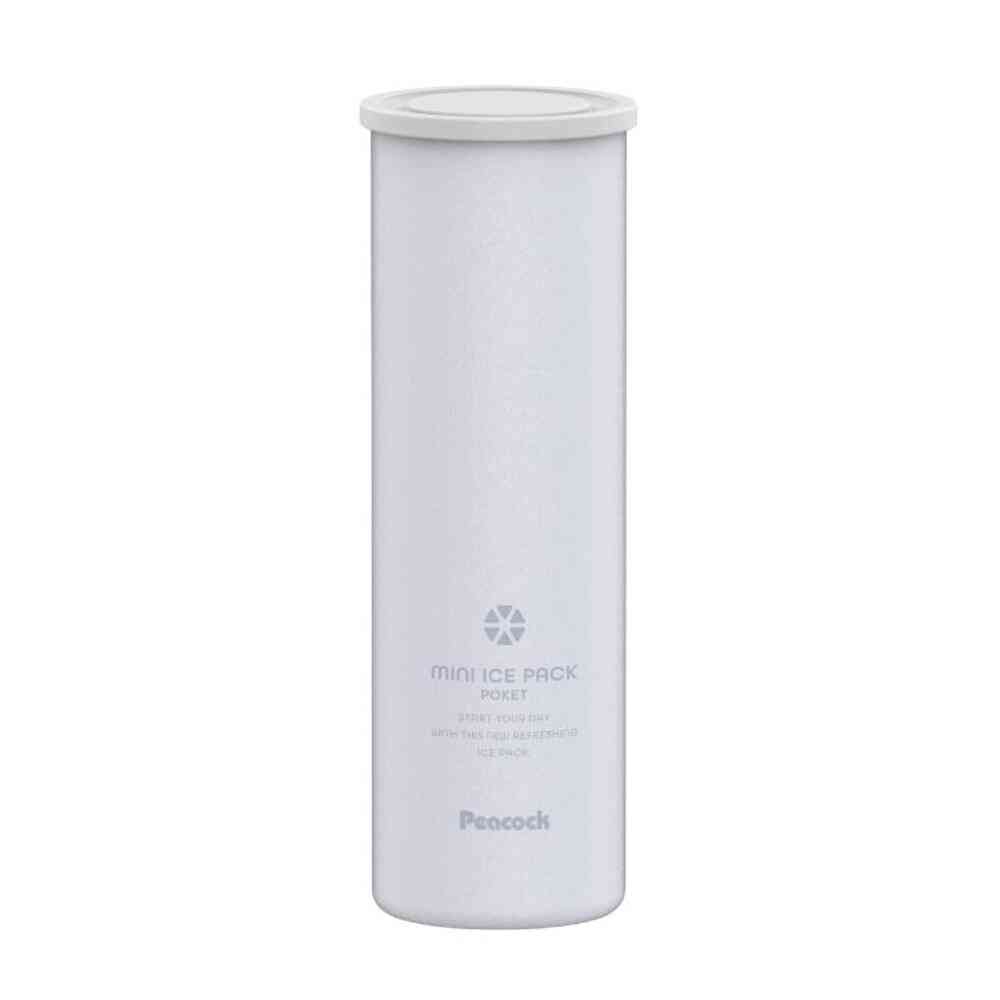 Peacock Mini Ice Pack Pocket Silicone Ice Bag Type Pale Blue