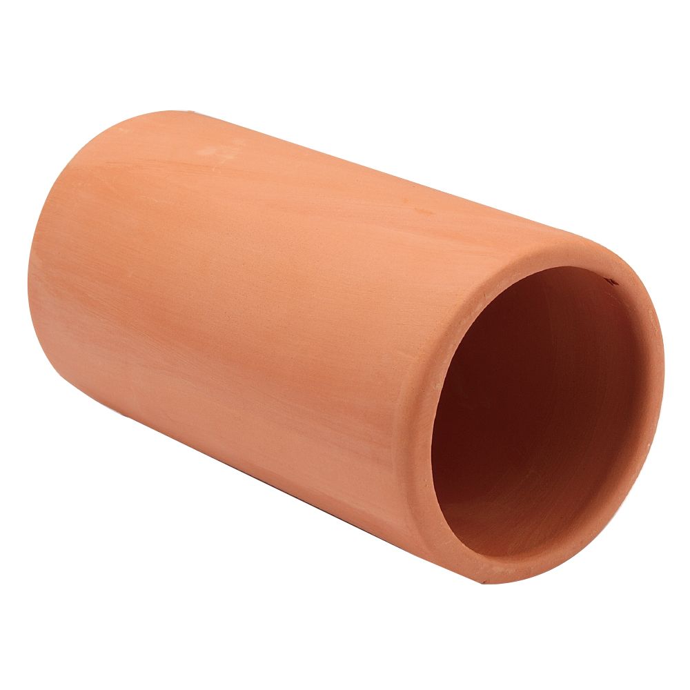 JEX Healing Water Landscape Unglazed Hideaway Round Pipe Small