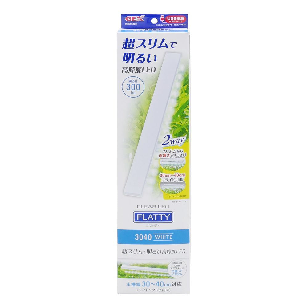 JEX Clear LED Flatty 3040WH