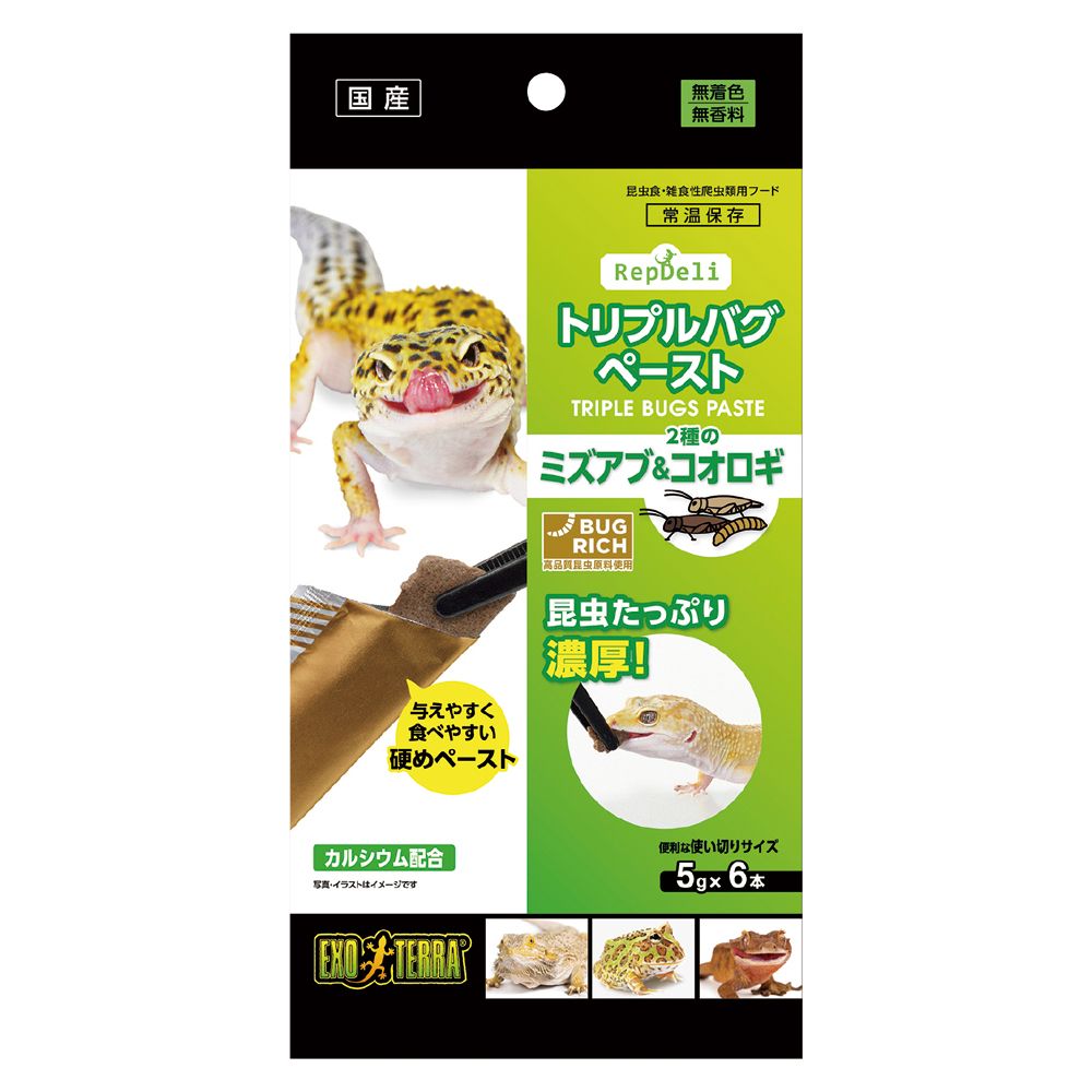 GEX Triple Bug Paste Water Fly & Cricket 5g x 6