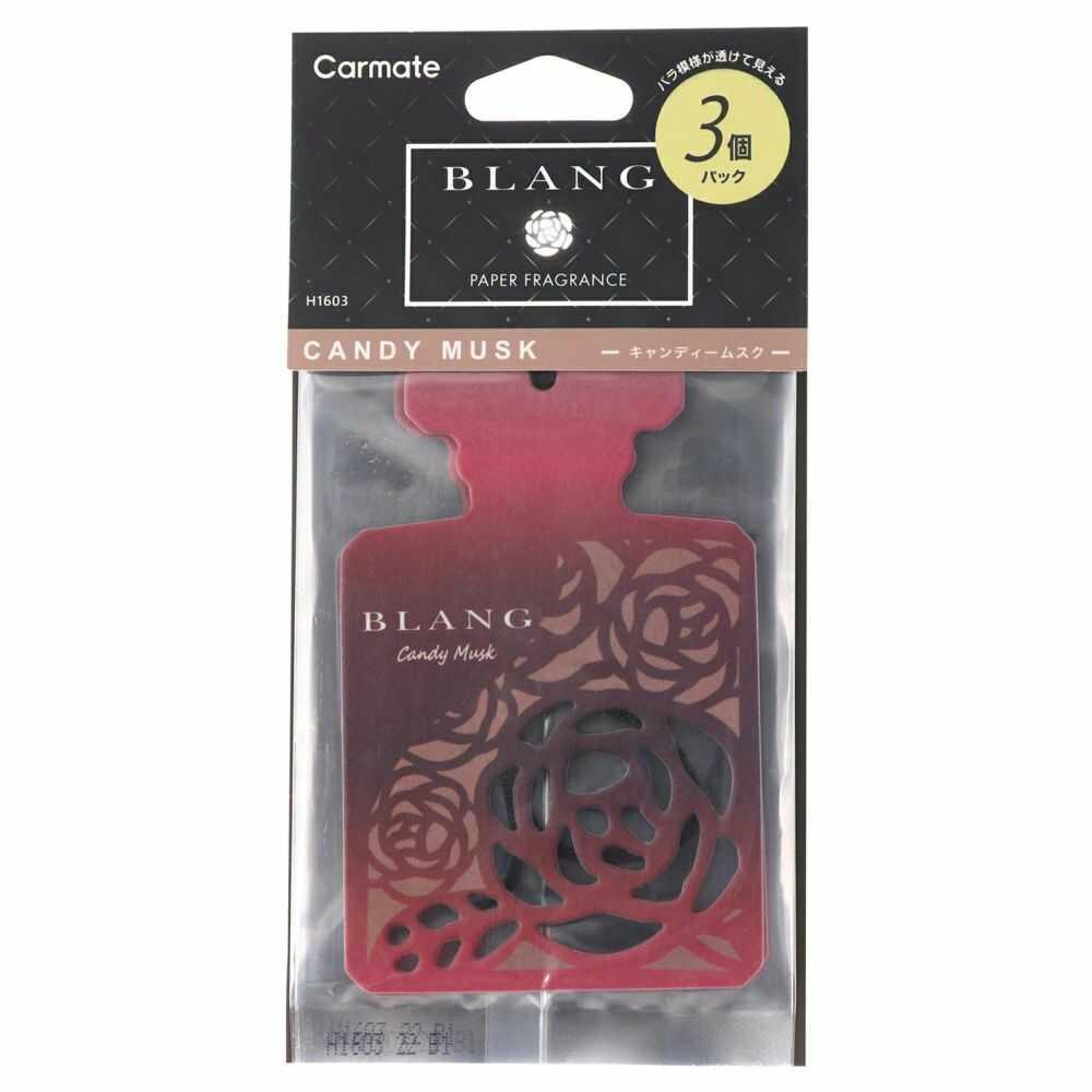 Carmate Blang Hanging Rose Candy Musk H1603 Approximately 27g (about 9g per piece)
