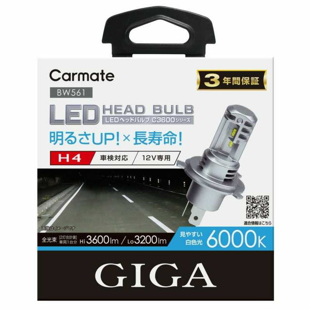 BW561 GIGA LED Head & Fog Bulb