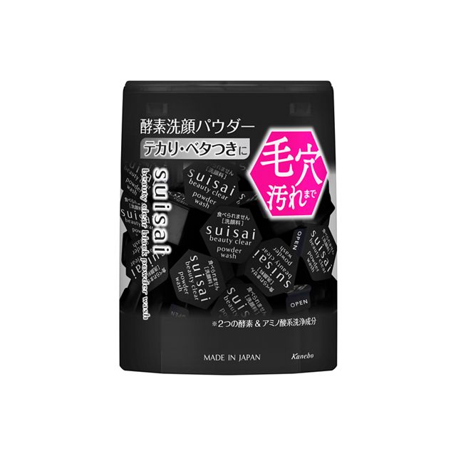 Kanebo SUISAI Beauty Clear Black Powder Wash 32 Packs