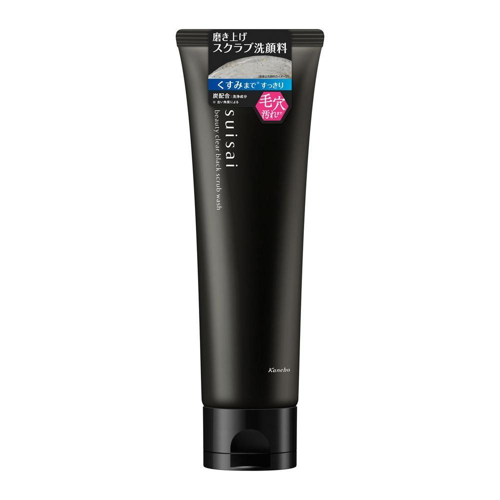 Kanebo SUISAI Beauty Clear Black Scrub Wash 130g