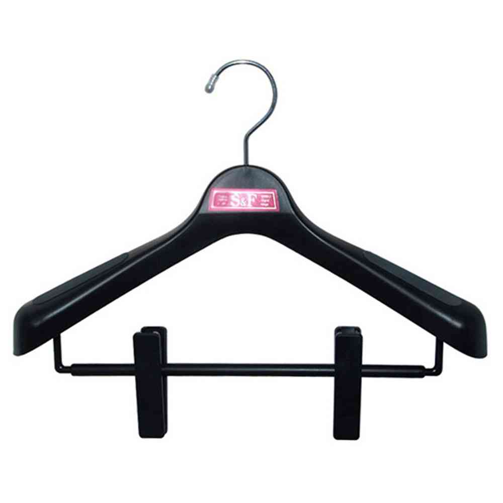 Shinko Hanger S&F Jacket Clip 36 Black