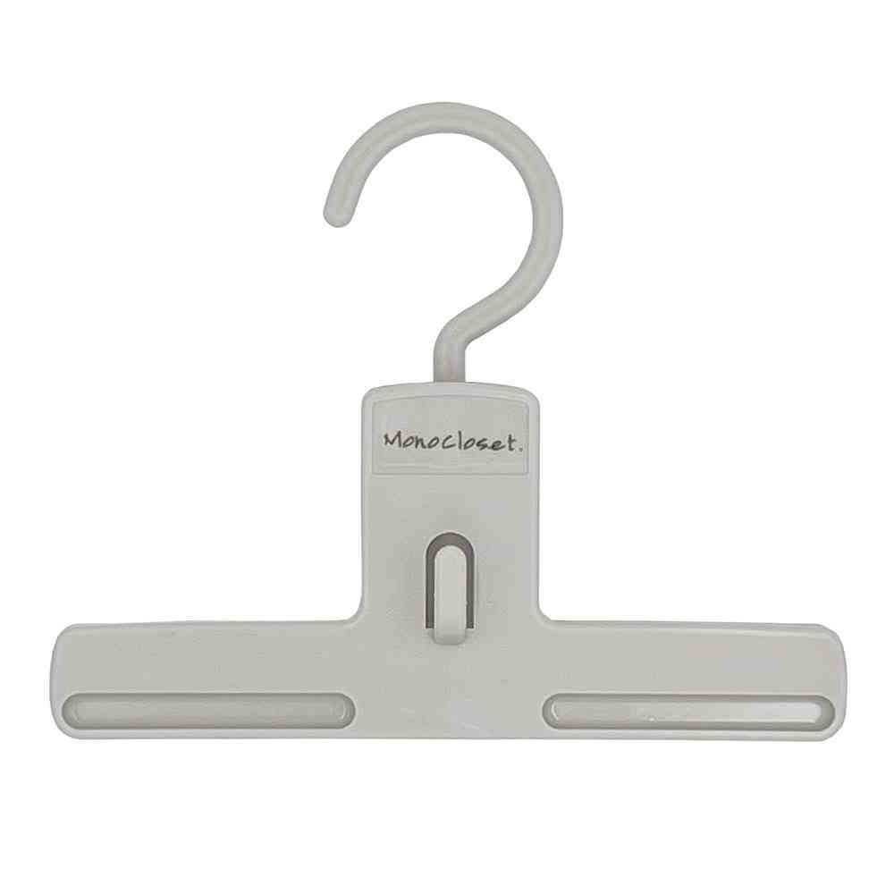 Shinko Hanger Mono Closet Bottom Clipper Gray