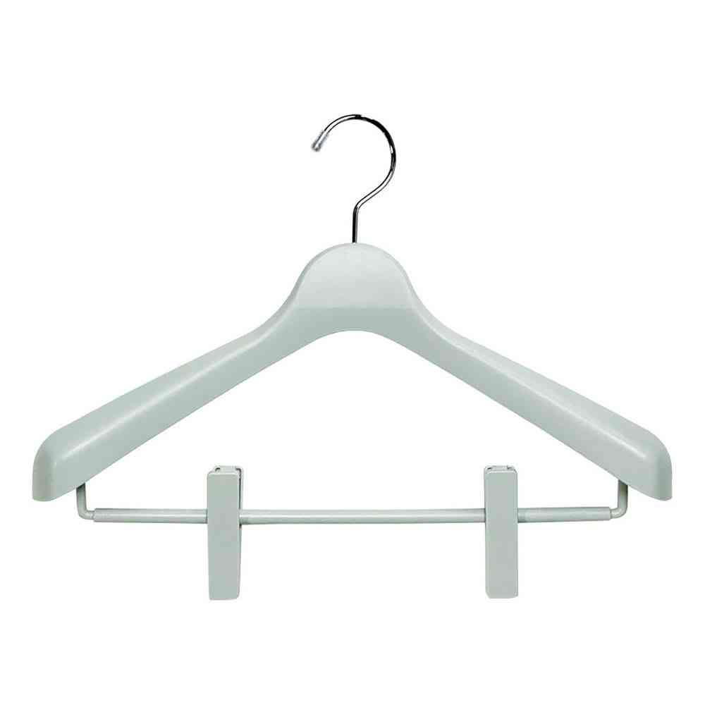 Shinko Hanger Mono Closet Suit Hanger Clip 40 Gray