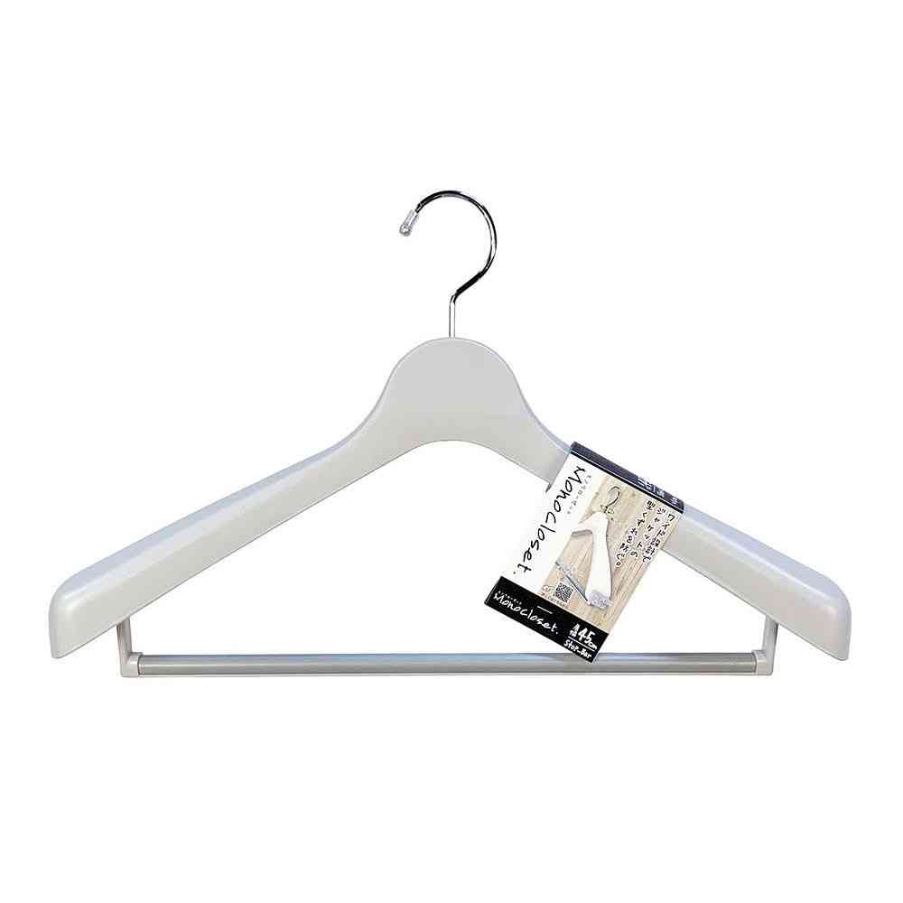 Shinko Hanger Mono Closet Suit Hanger Stop 45 Gray