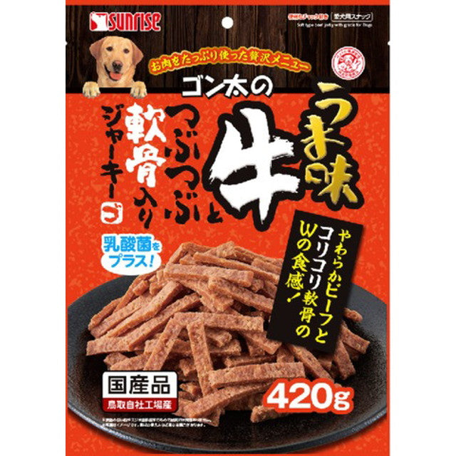 Gonta Beef Jerky with Crunchy Cartilage 420g
