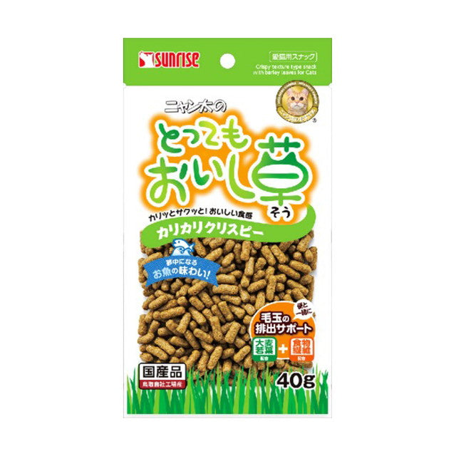 Nyanta Delicious Grass Crunchy Crispy 40g
