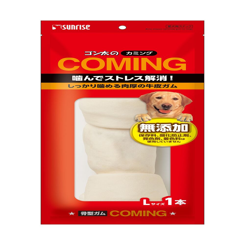 Marukan Sunrise GonTa's Coming Bone-Shaped Gum L Size 1 Piece
