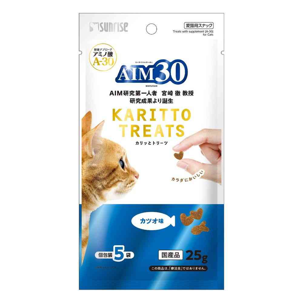 Marukan AIM30 Crispy Treats Bonito Flavor 25g
